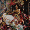 The Two Crowns by Frank Dicksee