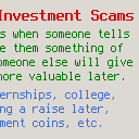beware of scams right