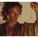 Frodo Baggins w the One Ring
